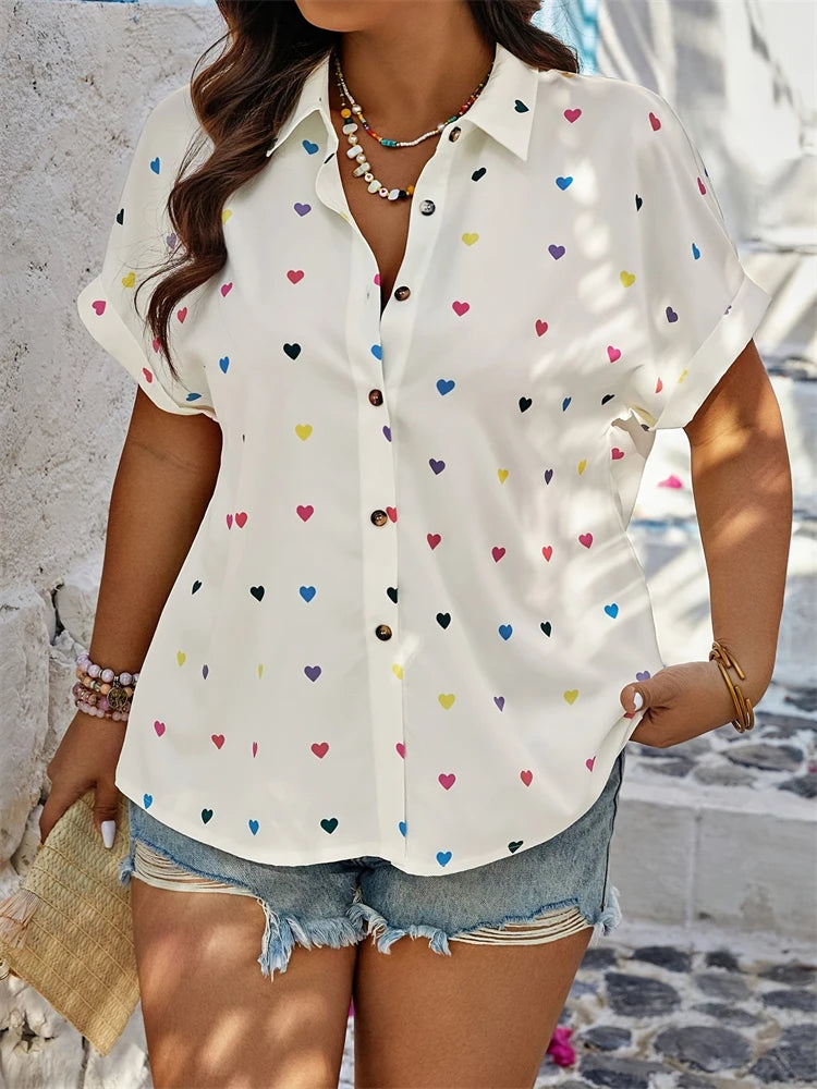 Camisa Feminina Estampada