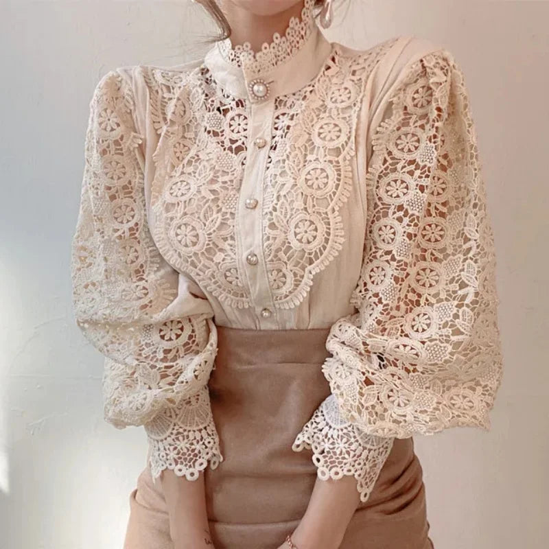 Camisa de Renda Jade