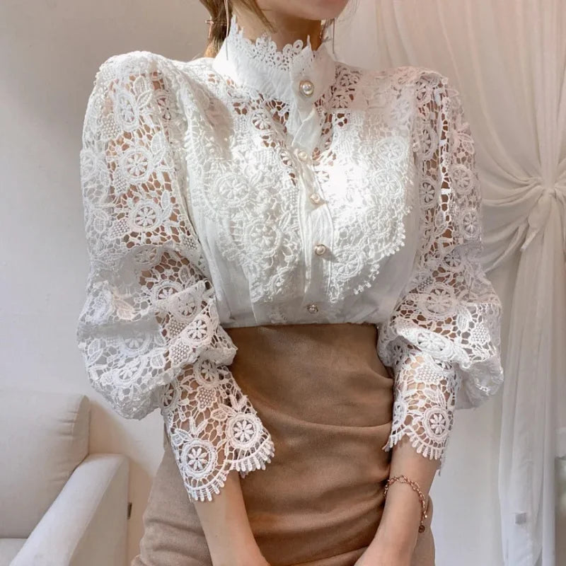 Camisa de Renda Jade