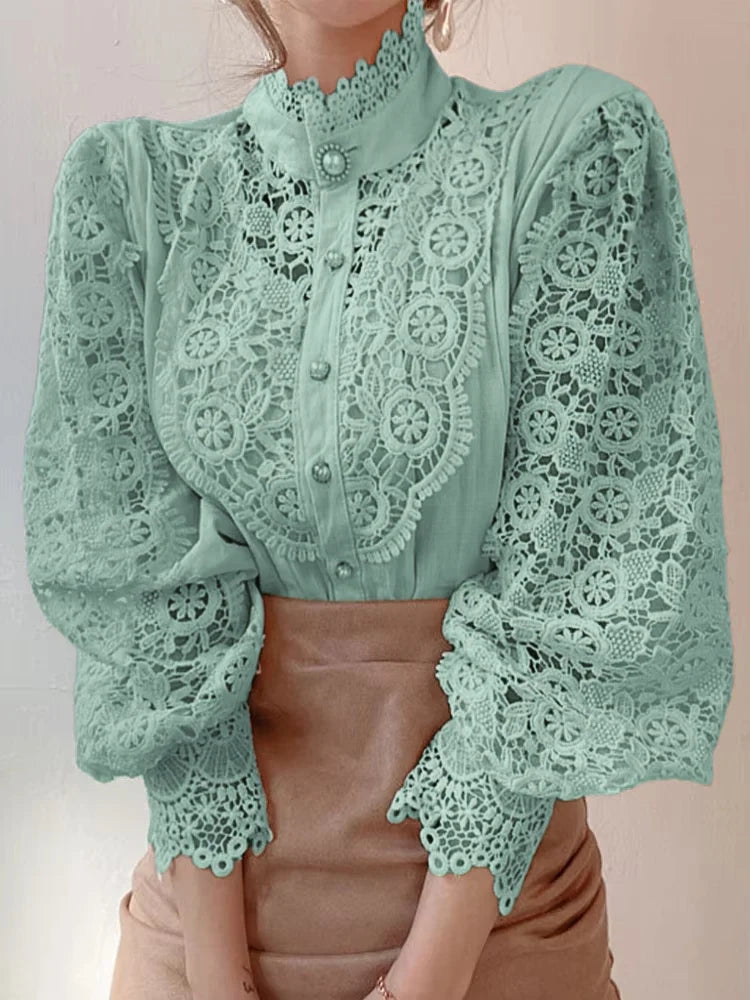Camisa de Renda Jade