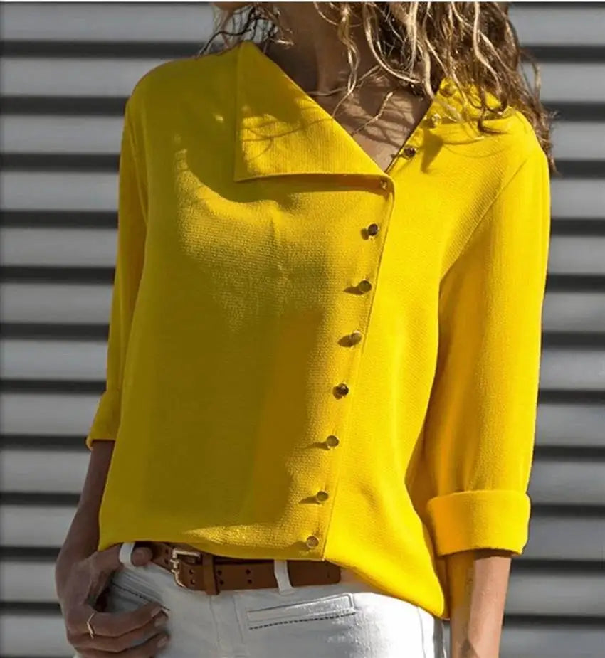 Blusa Feminina de Chiffon