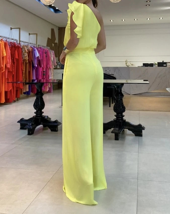 Macacão Longo Elegante Amira