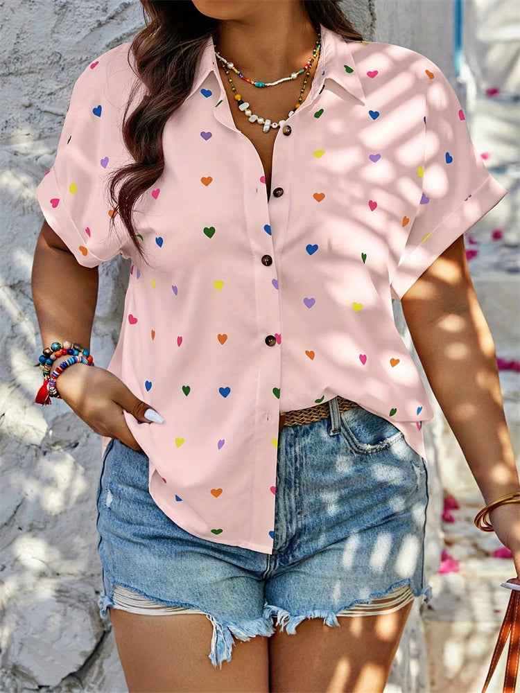 Camisa Feminina Estampada