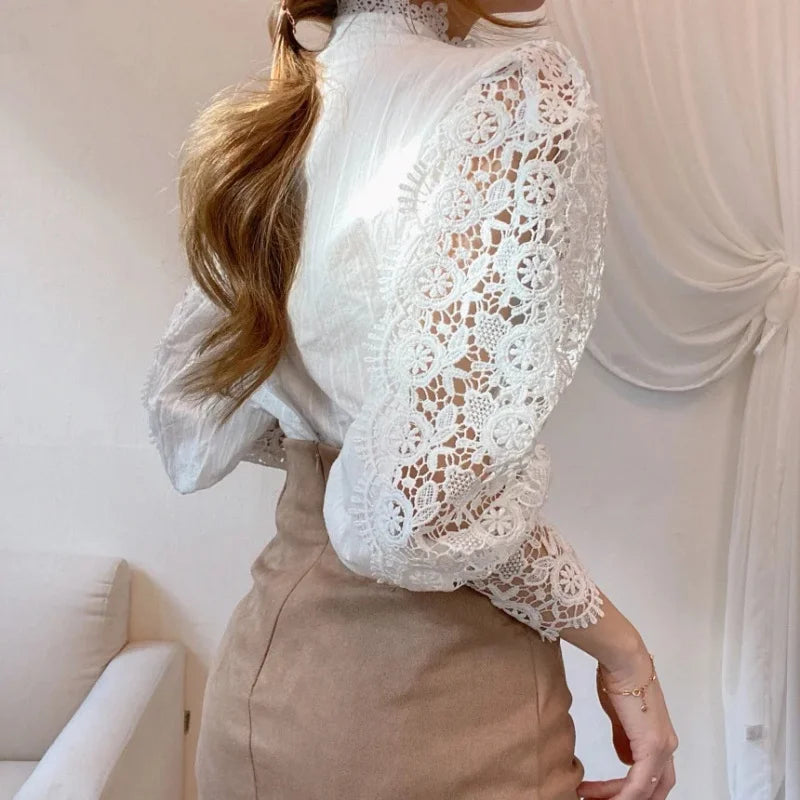 Camisa de Renda Jade